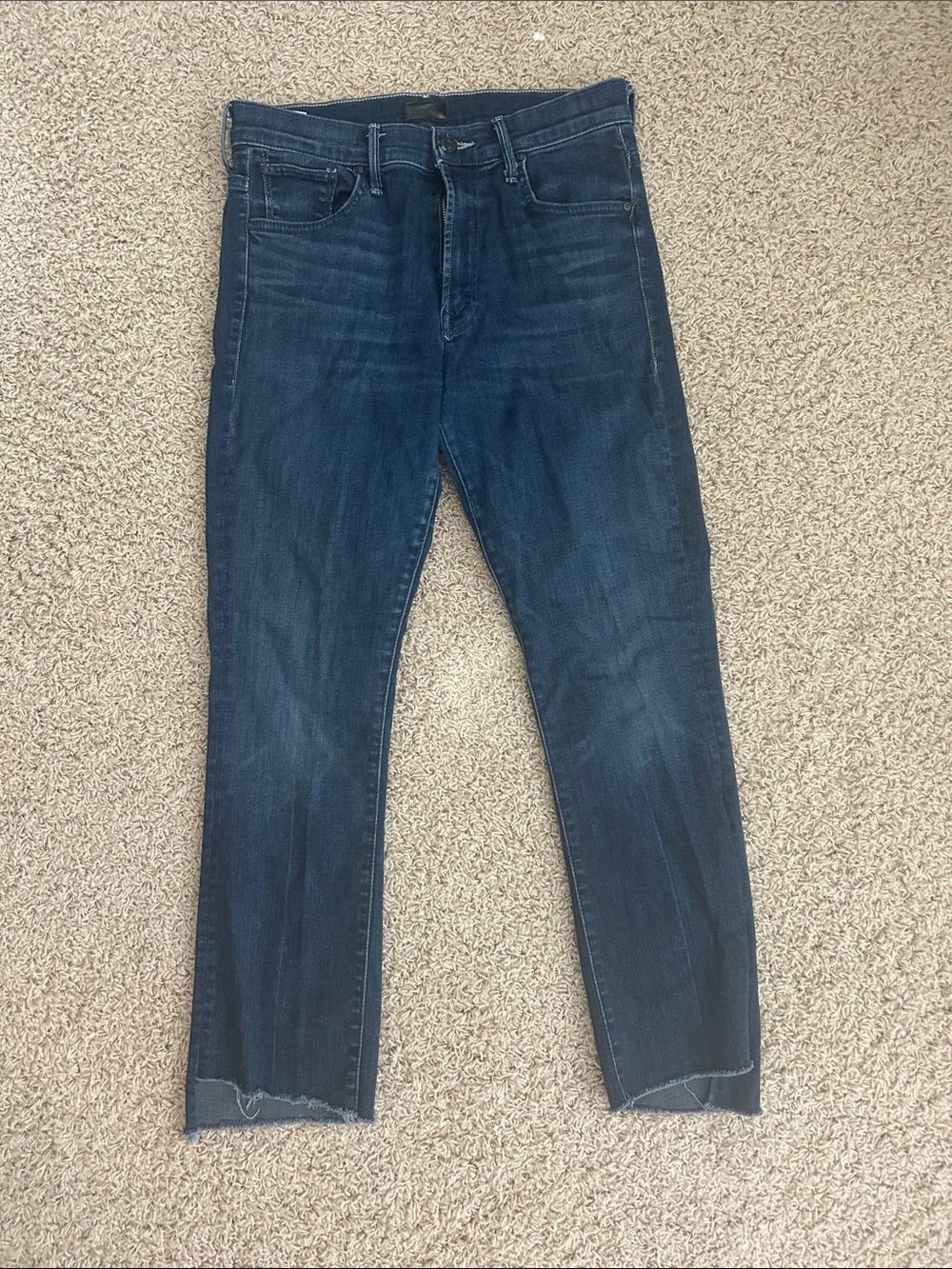MOTHER Insider Crop Fray Sz 29